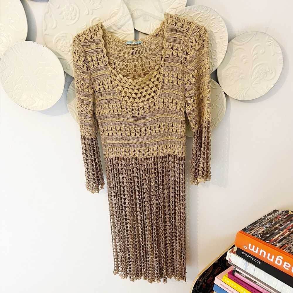 Large Leifnotes Crochet Dress